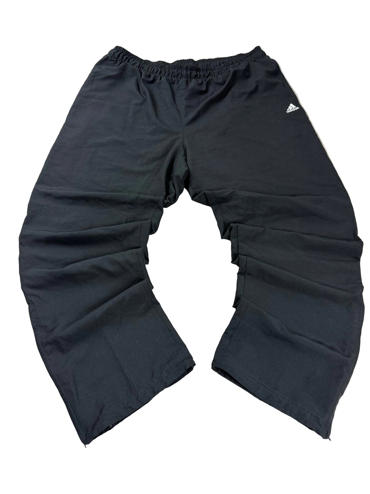 Adidas open leg Trackpants (XXL)